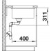 BLANCO SUBLINE 500-U(514511) Ceramic sink PuraPlus™(jasmine)